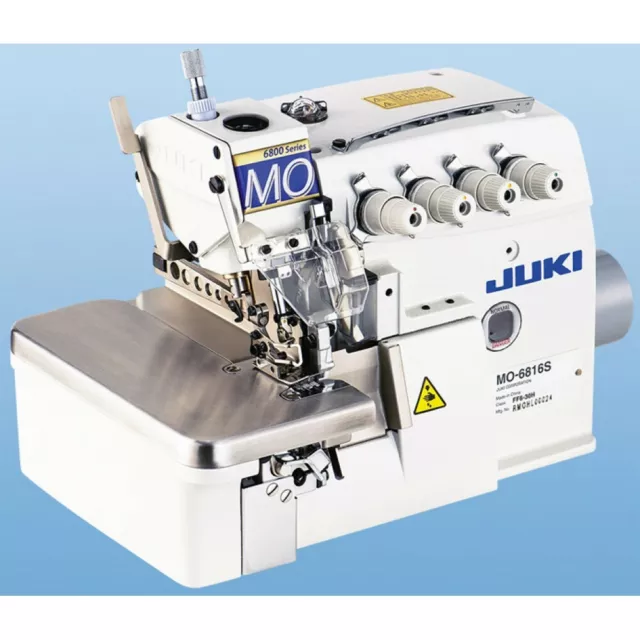 JUKI MO-6816S Industrie Overlock 5 Faden für mittlere bis starke Stoffe NEU