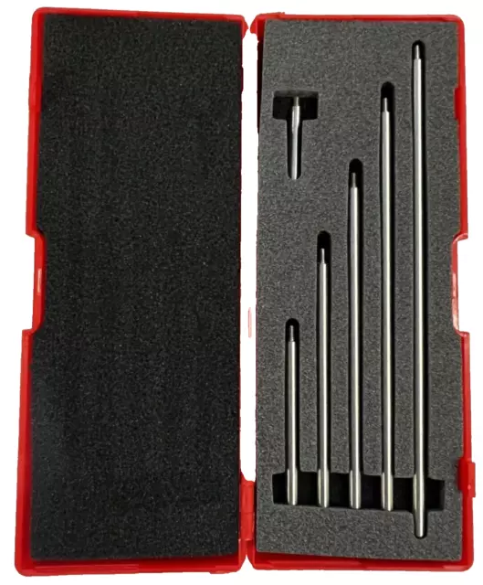 Dial Digital Indicator Extension Stem Rod Set 6 piece 1",2",3" 4",5",6" AGD 4-48 Dial Digital Indicator Extension Stem Rod Set 6 piece 1",2",3" 4",5",6" AGD 4-48
