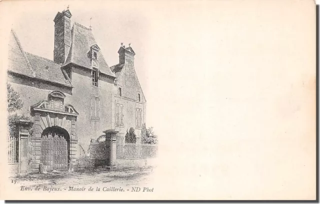 CPA 14 - Approx. de Bayeux - Manor Of La Caillerie