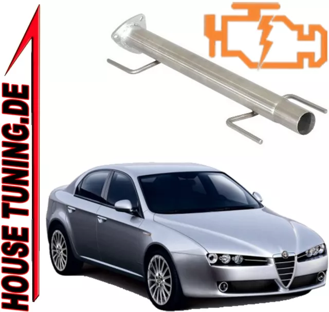 Tubo Rimozione FAP DPF Catalizzatore Alfa Romeo 159 1.9 Mjet 120 150 cv T2