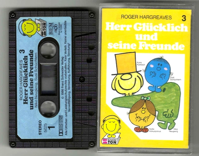 Herr Glücklich Und Seine Freunde HERR GLÜCKLICH UND seine Freunde Folge 3 MC Roger Hargreaves Schneider