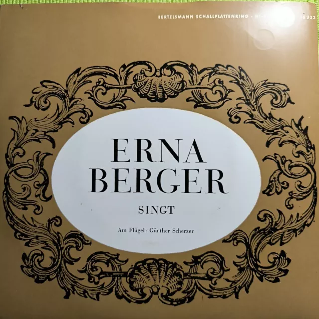 A985/ Erna Berger Singt 7"