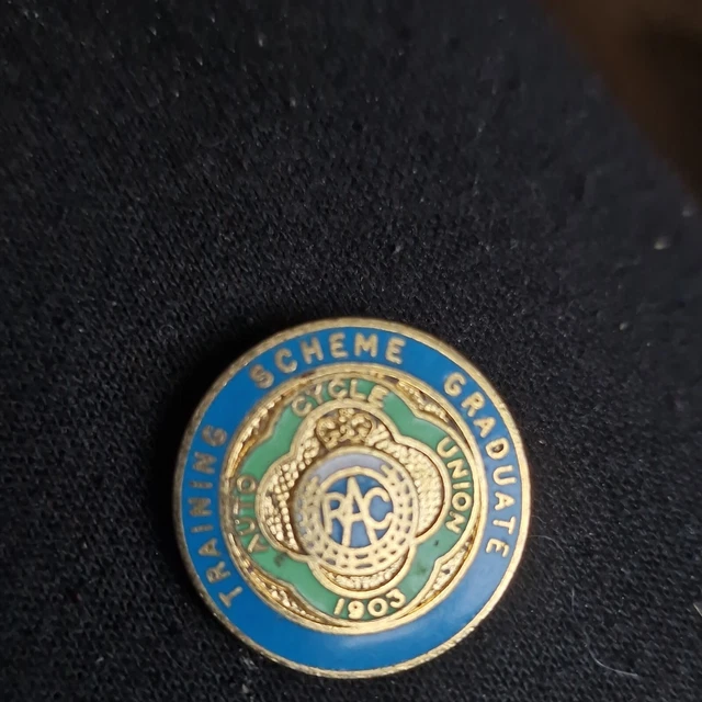 Insigne Vintage ACU Moto - Past President South East & Mid Wales Centre - Royaume-Uni