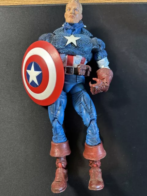 Marvel Legends Captain America Icons 12" Action Figure ToyBiz 1/6 Avengers 2006