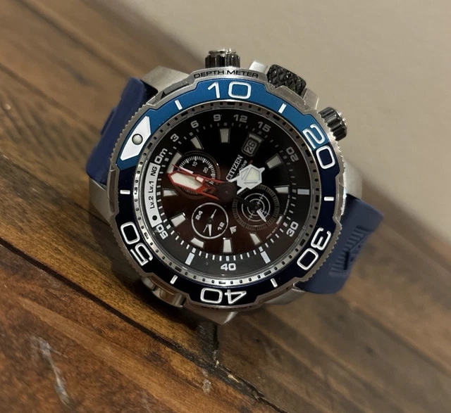 CITIZEN AIR DIVER'S エコドライブ B740-S062756 citizen b740 Black