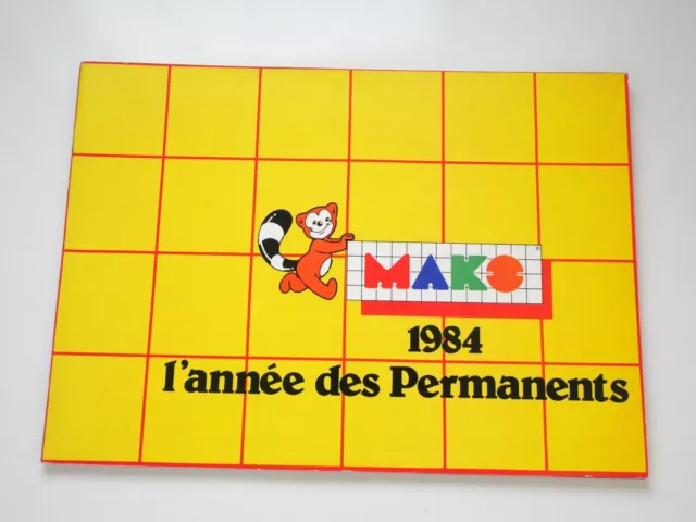 Mako 1984 Catalogue Jouets Maitres De L'univers Motu Schtroumpfs Air Chute Jeux