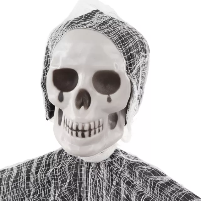 Halloween Creepy Hanging Skull Anhänger Halloween Skelett Geist Dekorationen FR