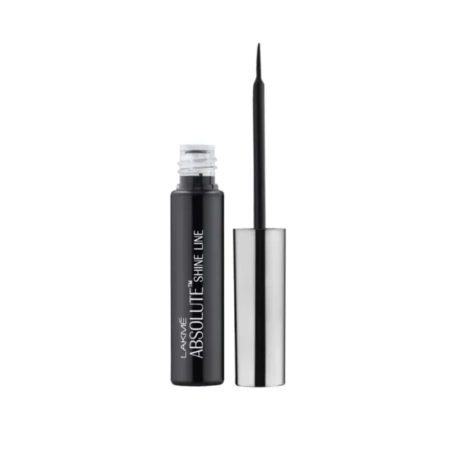 Lakme Absolute Lucentezza Liquid Eye Liner, Ombretto - Nero Colore - 4.5ml