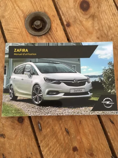 Manuel Notice D Utilisation Opel Zafira