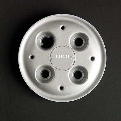 Coppe Ruota 14 Pollici Per Fiat Fiorino 2008 – Set Da 4 Copricerchi Originali W-Parts In Metallo Con Anello Di Fissaggio, Made In Italy