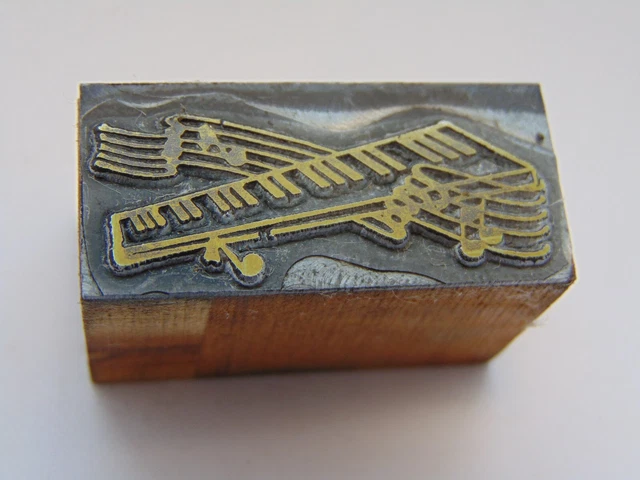 Printing Letterpress Printers Block Music Keyboard