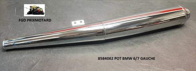 Bmw R60 R75 R80 R90 R100 6/7 Pot Echappement Gauche