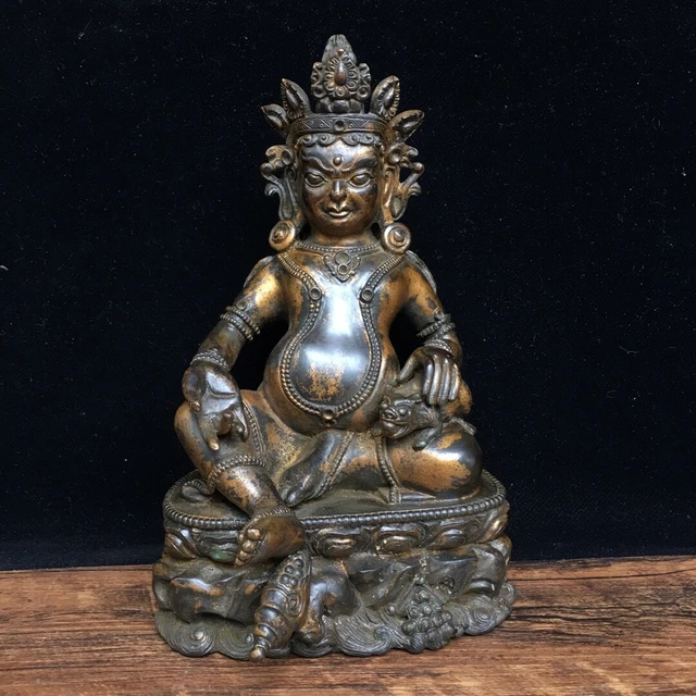 Chinese Exquisite Handmade Buddha Bronze Statue