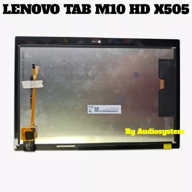 DISPLAY +TOUCH SCREEN LENOVO Tab M10 HD TB-X505X X505F TB-X505L NERO VETRO LCD