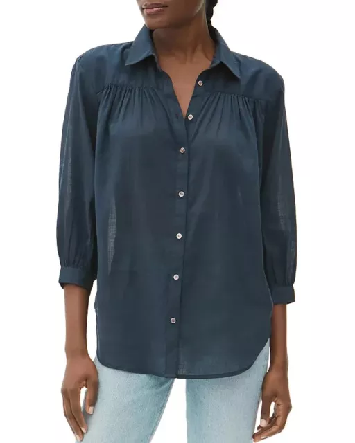 Michael Stars Robyn Button-Down Shirt L73703 Womens Size L