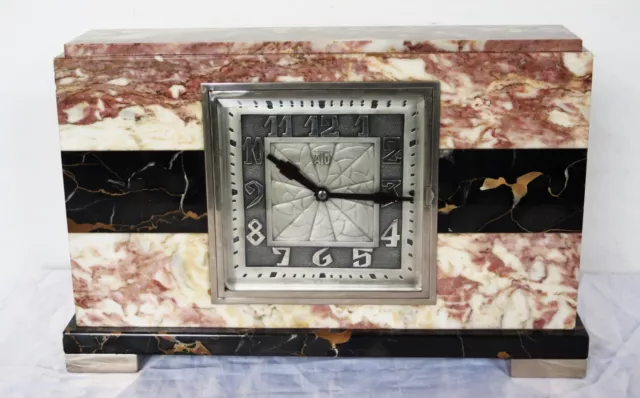 Pendule electrique ATO marbre electric clock (no bulle, brillié)