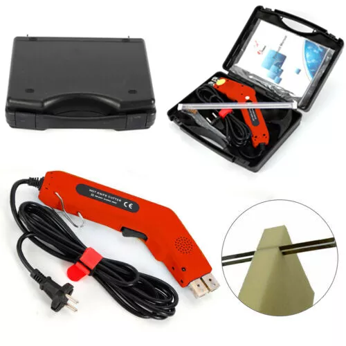 Cortador eléctrico de poliestireno espuma esponja cortador de poliestireno cortador + cuchillas 250W