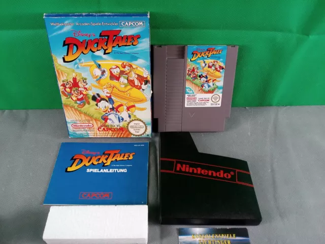 Disney's Duck Tales Nintendo NES !! + OVP Originalverpackung + Anleitu. !!