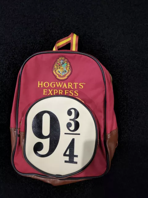 Harry Potter Hogwarts Express 9 3/4 Backpack School Bag - Sports Round Pocket