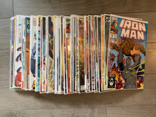 Comic Book lot, Suprise Box of 5 Comics - 2 Marvel And 2 DC Comics GARANTEED.