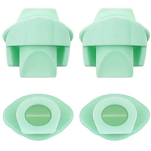 4pc Duckbill Valves Compatible with Wearable Elvie Breast Pump