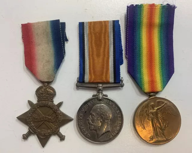 Ww1 Medals Casualty Trio To Royal Artillery 52808 A-Bmbr.a.s.southall R.a