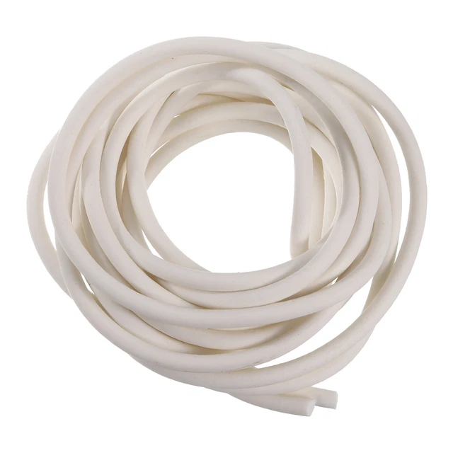 Strisce sigillanti in schiuma silicone 6,5 mm (0,26") diametro 5 m (16,41 piedi) cavo in gomma