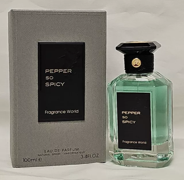 Pepper So Spicy by Fragrance World 100ml 3.4.Oz Eau De Parfum Spray