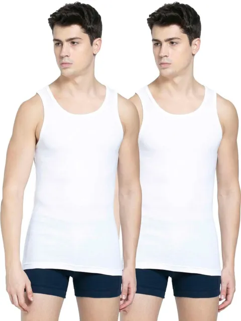 Jockey Mens Thermal Vest Round Neck Solid Style-2400 Super combed
