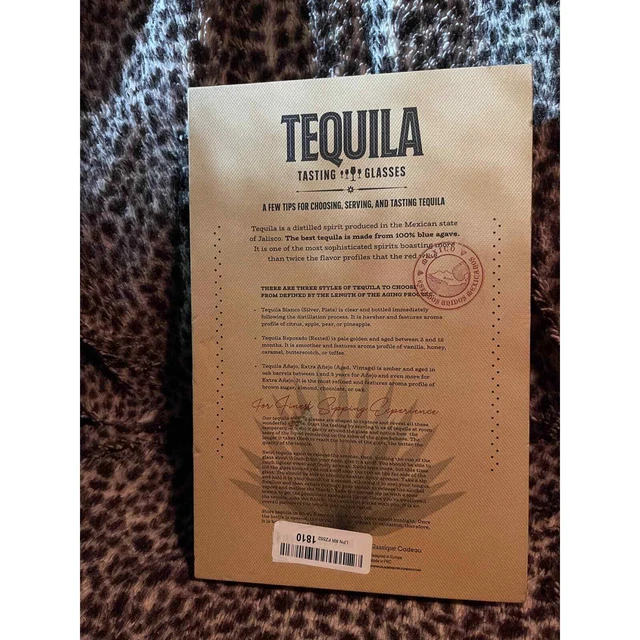 Tequila Tasting and Sipping Glasses