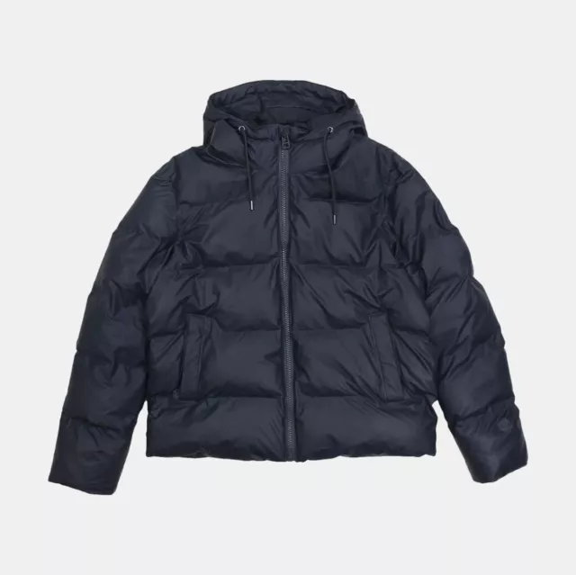 Rains Alta Puffer Jacket / Size S / Short / Mens / Black / Polyurethane