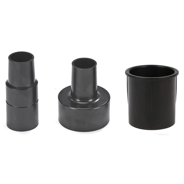 Shop Vac 3 Piece Adapter Coupling Kit Connect Hoses of Different Diameters Shop Vac 3 Piece Adapter Coupling Kit Connect Hoses of Different Diameters