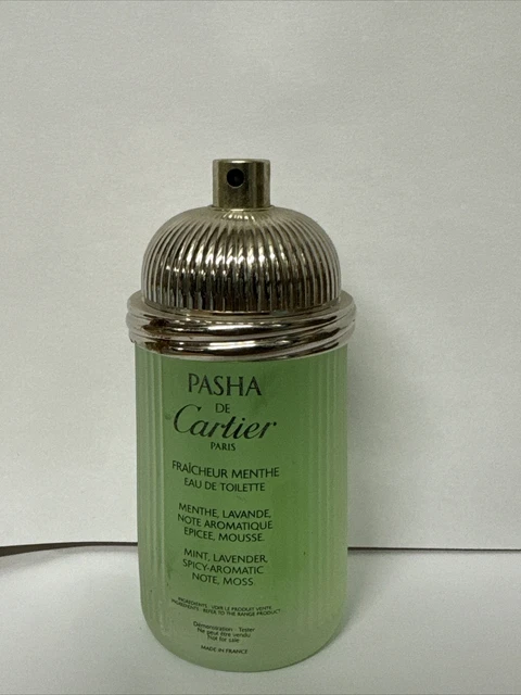 PASHA FRA CHEUR MENTHE 100 ML CARTIER Neuf Eau De Toilette HOMME