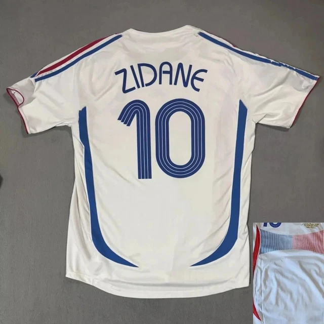 Maillot De L'Équipe De France 1998 - Zidane #10 - Taille L - Neuf (sans Emballage)