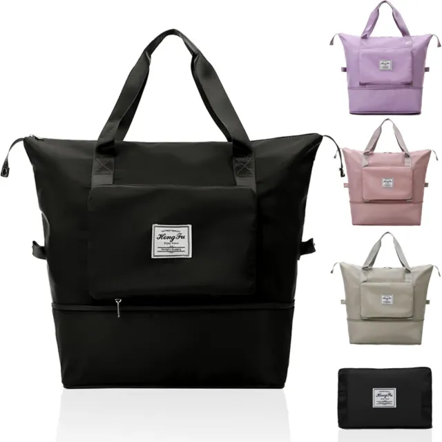 Large Capacity Folding Waterproof Travel Bags Tote Handbag Travel Duffle Bags US