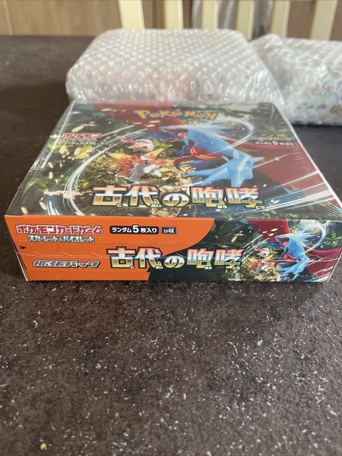 Pokemon Scarlet & Violet Ancient Roar Booster Box (Korean Version) - Sealed  30 Packs SV4K Magby 068/066 Sv4k: Ancient Roar