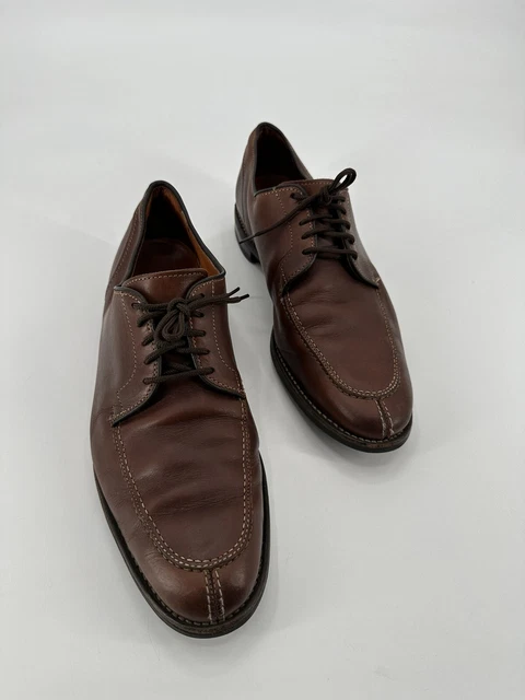 ALLEN EDMONDS CLARK Street Dress Shoes In Natural Sz 9.5  display picture 1