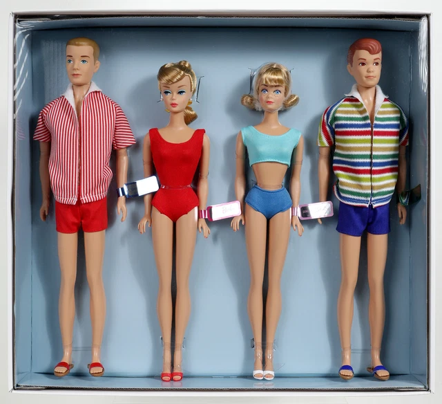 Barbie Double Date 50th Anniversary Giftset Gold Label Collection #BDH36 NRFB