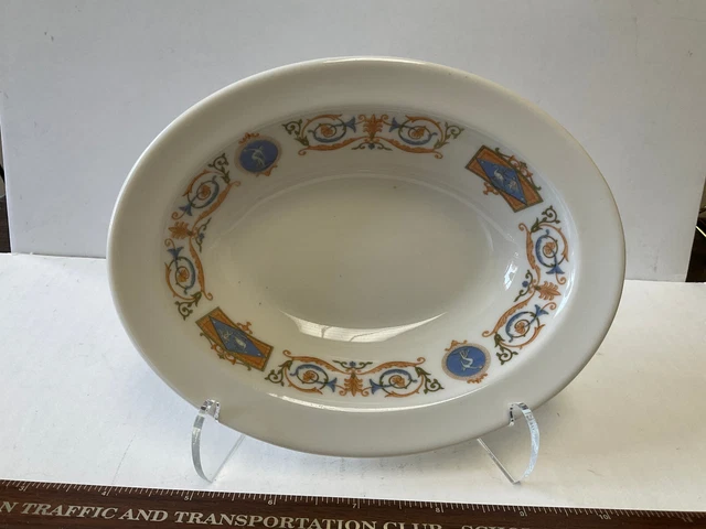 CMStP&P Milwaukee Road Railroad Yellowstone China Olympian Galatea 6 1/4" Bowl