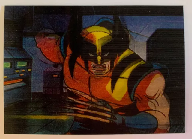 Marvel Motion Wolverine Promo Card #3 of 4 Fleer/Skybox 1996