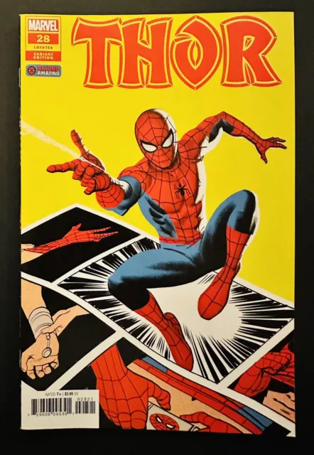 Marvel Comics: THOR #28 |Greg Smallwood Beyond Amazing Variant cover | 2022 NM