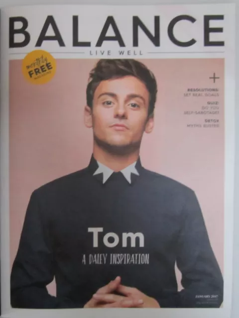 Tom Daley – Balance Magazine – January 2017