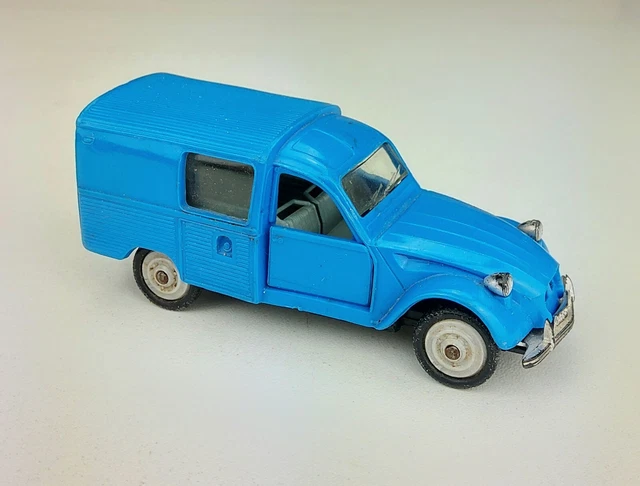 NOREV 3 CV Fourgonnette Ref82 / Jouet Ancien / Voiture Miniature Norev Citroen EUR 116,00 - FR