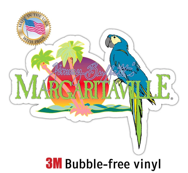 WWJBD JIMMY BUFFETT Decal Sticker Window VINYL DECAL STICKER Car Laptop