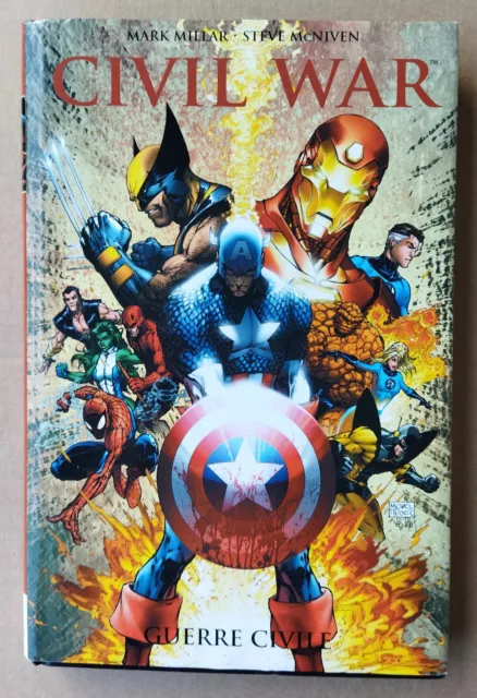 Marvel Deluxe --- Civil War (1). Guerre Civile ---