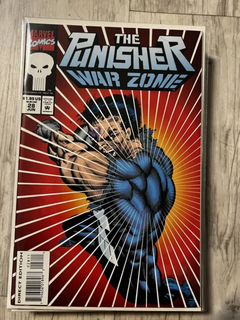 Marvel Comics The Punisher War Zone Vol 1 #28 1994