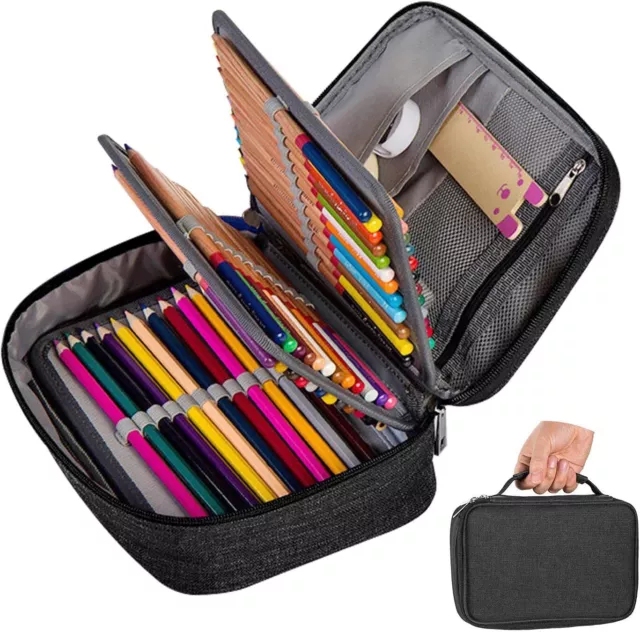 Pencil Case Large Capacity,72 Packs Multifunction Pencil Bag Big Capacity Pen