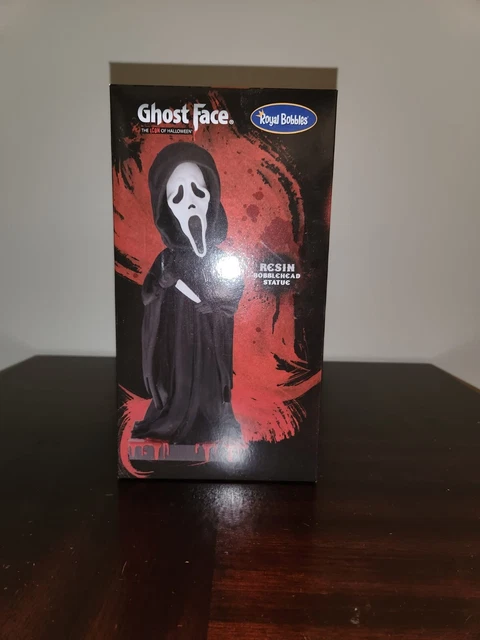 Royal Bobbles Bobblehead Ghost Face Halloween Horror Licensed Figurine