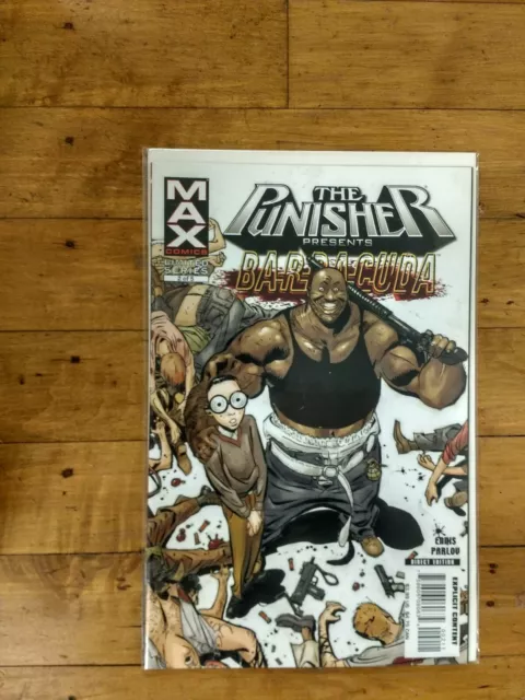 Marvel Punisher Presents Barracuda #2 of 5 Max Comics   Unread Condition