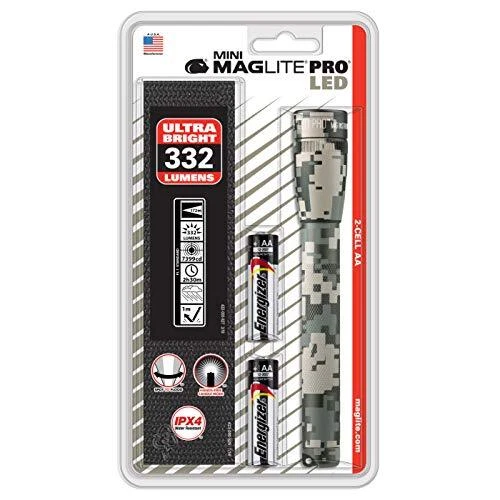 Maglite Mini PRO LED 2-Cell AA Flashlight Universal Camo Pattern													...